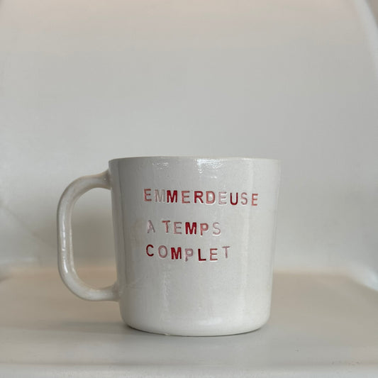 Emmerdeuse A Temps Complet - Mug à café/thé - 300 ml