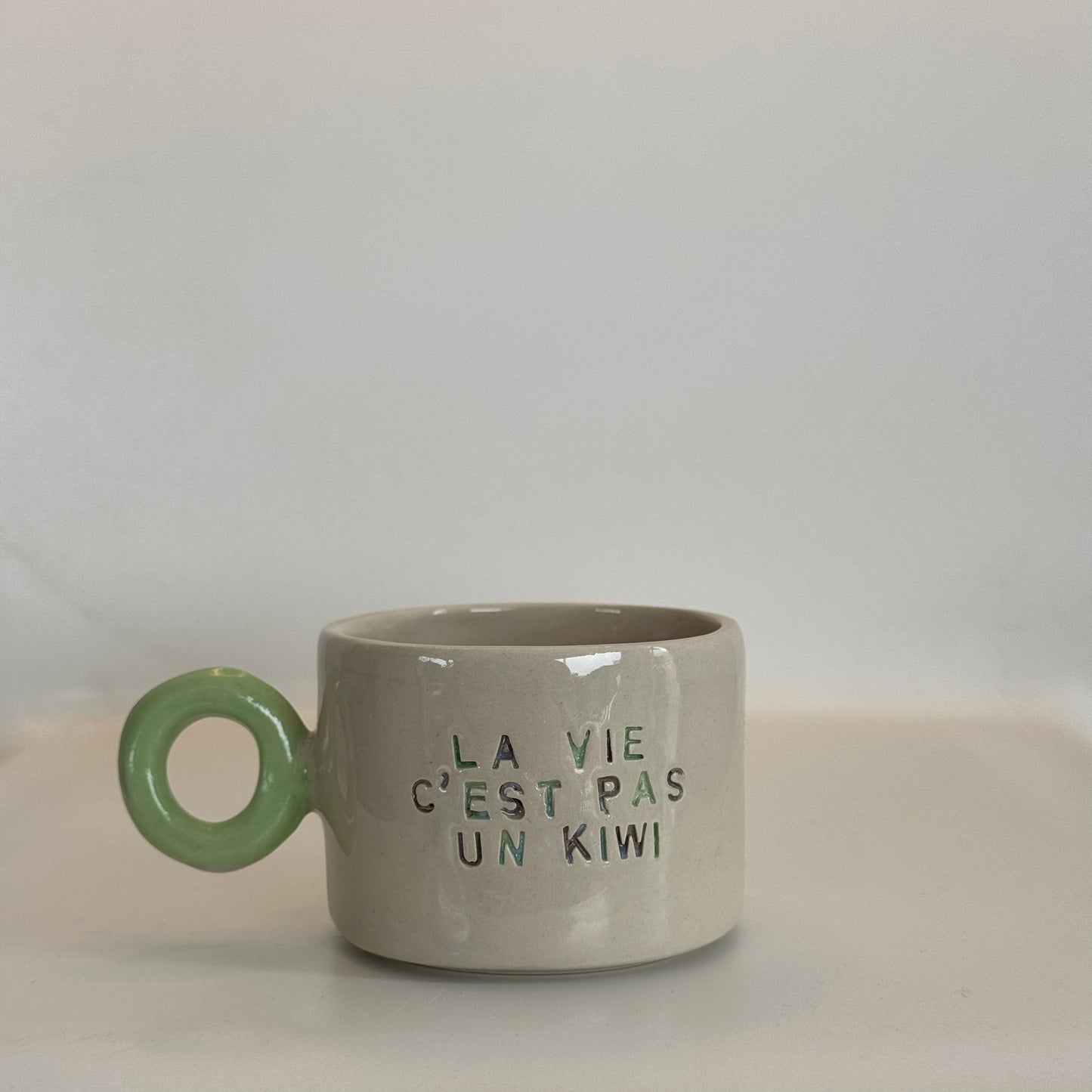 La Vie C'est Pas Un Kiwi- Tasse à café/thé - 125ml